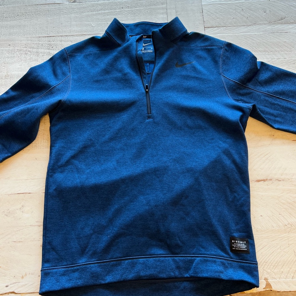 Mens Nike Quarter Zip Golf Pullover
